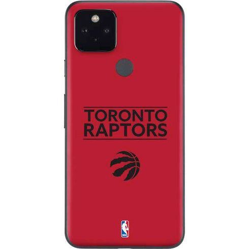 NBA Toronto Raptors Standard - Red Google Pixel 5a Skin